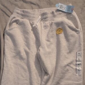 Cream Colored Kids Joggers